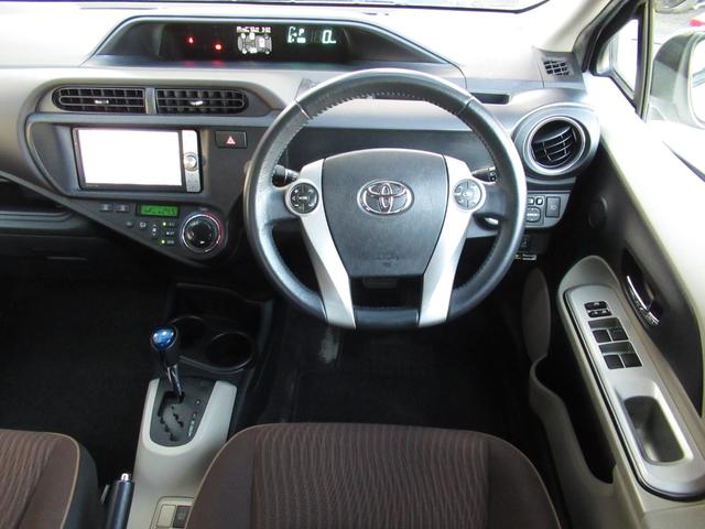 アクア Ｇ　ナビ　バックカメラ　地デジ　Ｂｌｕｅｔｏｏｔｈ　プッシュスタート　スマートキー　社外アルミ　ＥＴＣ　オートエアコン（14枚目）