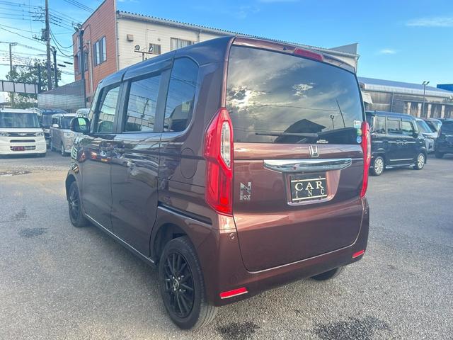 N-BOX G・Lホンダセンシング 4WD Bluetoothオーディオ バックカメラ クルーズコントロール ブレーキサポート レーンキープ ETC 前席シートヒーター LEDヘッドライト オートライト ステアリングリモコン(8枚目)