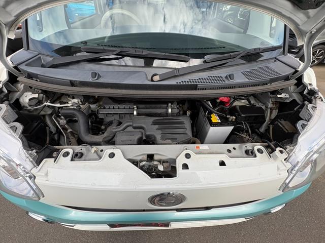 ムーヴキャンバス Gメイクアップ SAII 両側電動スライドドア LEDヘッドライト Bluetoothオーディオ アラウンドビューモニター フルセグ 純正ナビ ブレーキサポート アイドリングストップ オートライト ステアリングリモコン(54枚目)