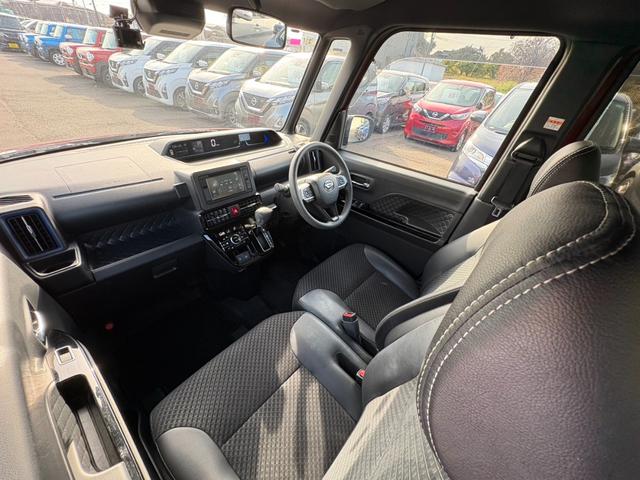 タント カスタムX 社外オーディオ アラウンドビューモニター ACC ETC 両側パワスラ 半革シート バックカメラ アイドリングストップ ブレーキサポート シートヒーター オートライト 純正14AW フォグランプ(46枚目)