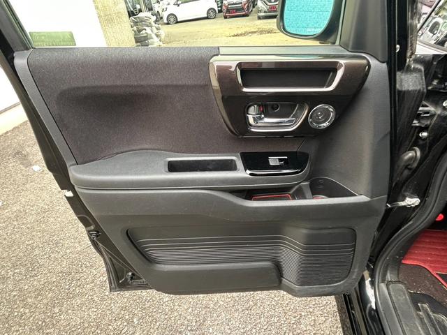 N-BOXカスタム G・EXターボホンダセンシング 社外オーディオ バックカメラ ACC 半革シート 両側パワスラ ETC LEDヘッドライト ブレーキサポートフォグランプ アイドリングストップ オートライト 社外16AW ステアリングリモコン(56枚目)