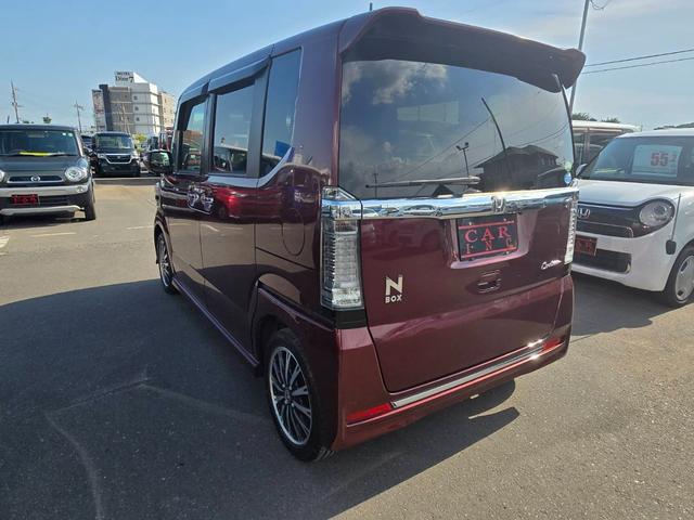 Ｎ－ＢＯＸカスタム Ｇ・ターボＬパッケージ　純正ナビ　両側パワースライドドア　バックカメラ　ＥＴＣ　Ｂｌｕｅｔｏｏｔｈ　ブレーキサポート　ステアリングリモコン　ターボ　ハーフレザーシート　クルーズコントロール　フルセグテレビ　オートライト（25枚目）