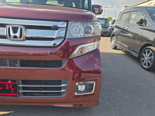 Ｎ－ＢＯＸカスタム Ｇ・ターボＬパッケージ　純正ナビ　両側パワースライドドア　バックカメラ　ＥＴＣ　Ｂｌｕｅｔｏｏｔｈ　ブレーキサポート　ステアリングリモコン　ターボ　ハーフレザーシート　クルーズコントロール　フルセグテレビ　オートライト（28枚目）