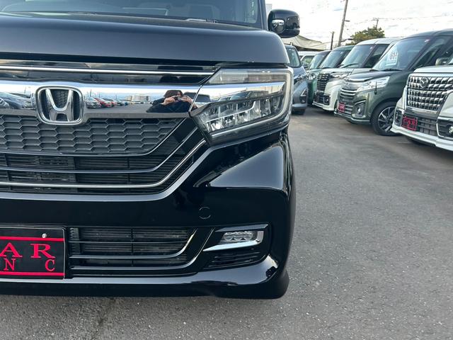 Ｎ－ＢＯＸカスタム Ｇ・Ｌホンダセンシング　社外ナビ　バックカメラ　フルセグ　ＬＥＤヘッドライト　ＥＴＣ　ＡＣＣ　レーンキープ　純正１４ＡＷ　パワスラ　ブレーキサポート　フォグランプ　ウィンカーミラー　プッシュスタート　オートライト（28枚目）