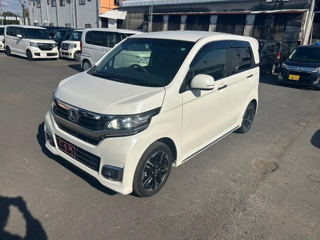 Ｎ－ＷＧＮカスタム Ｇ・ターボパッケージ　バックカメラ　クルーズコントロール　ＨＩＤヘッドライト　ＥＴＣ　フォグランプ　オートライト　フルセグ　Ｂｌｕｅｔｏｏｔｈ　パドルシフト　純正アルミホイール（18枚目）