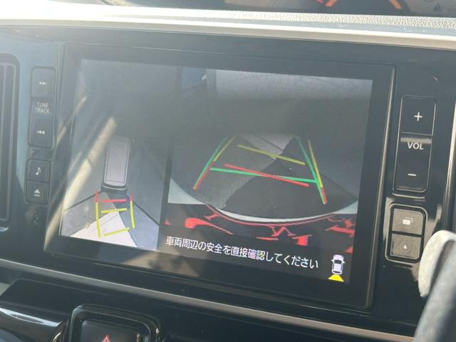 ムーヴキャンバス Ｘブラックアクセントリミテッド　ＳＡＩＩＩ　純正ナビ　Ｂｌｕｅｔｏｏｔｈオーディオ　両側パワースライドドア　ＥＴＣ　ブレーキサポート　オートライト　オートハイビーム　ステアリングリモコン　フルセグテレビ　アイドリングストップ　スマートキー（12枚目）