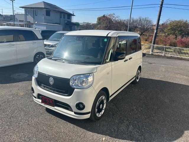 ムーヴキャンバス Ｘブラックアクセントリミテッド　ＳＡＩＩＩ　純正ナビ　Ｂｌｕｅｔｏｏｔｈオーディオ　両側パワースライドドア　ＥＴＣ　ブレーキサポート　オートライト　オートハイビーム　ステアリングリモコン　フルセグテレビ　アイドリングストップ　スマートキー（21枚目）