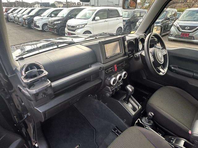 ジムニー ＸＣ　社外メモリーナビ　Ｂｌｕｅｔｏｏｔｈ　レーンキープアシスト　デュアルセンサーブレーキサポート　クルーズコントロール　フルセグ　ＬＥＤヘッドライト　純正１６インチアルミホイール　フロントフォグランプ（47枚目）