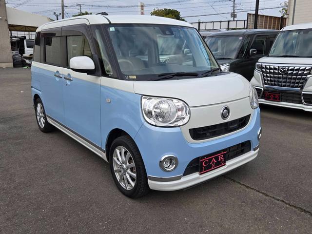 ムーヴキャンバス Ｘリミテッドメイクアップ　ＳＡＩＩ　純正メモリーナビ　Ｂｌｕｅｔｏｏｔｈオーディオ　バックカメラ　フルセグ　両側パワースライドドア　アイドリングストップ　衝突軽減ブレーキ　ＥＴＣ　オートライト　社外１４インチＡＷ（17枚目）