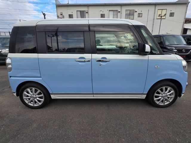 ムーヴキャンバス Ｘリミテッドメイクアップ　ＳＡＩＩ　純正メモリーナビ　Ｂｌｕｅｔｏｏｔｈオーディオ　バックカメラ　フルセグ　両側パワースライドドア　アイドリングストップ　衝突軽減ブレーキ　ＥＴＣ　オートライト　社外１４インチＡＷ（19枚目）