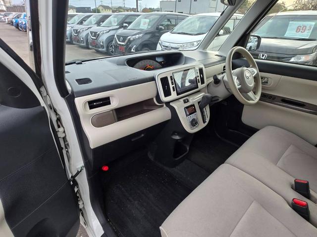 ムーヴキャンバス Ｘリミテッドメイクアップ　ＳＡＩＩ　純正メモリーナビ　Ｂｌｕｅｔｏｏｔｈオーディオ　バックカメラ　フルセグ　両側パワースライドドア　アイドリングストップ　衝突軽減ブレーキ　ＥＴＣ　オートライト　社外１４インチＡＷ（54枚目）