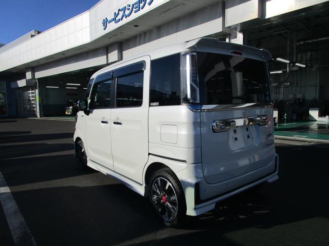 スペーシア カスタム HYBRID XS 全方位カメラナビ ETC 全方位カメラPKG 8インチメモリーナビ ETC 両側電動スライドドア 前後ブレーキサポート リアパーキングソナー LEDランプ アルミ シートヒーター&リフター サンシェード サーキュレーター(11枚目)