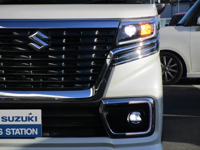 スペーシア カスタム HYBRID XS 全方位カメラナビ ETC 全方位カメラPKG 8インチメモリーナビ ETC 両側電動スライドドア 前後ブレーキサポート リアパーキングソナー LEDランプ アルミ シートヒーター&リフター サンシェード サーキュレーター(15枚目)