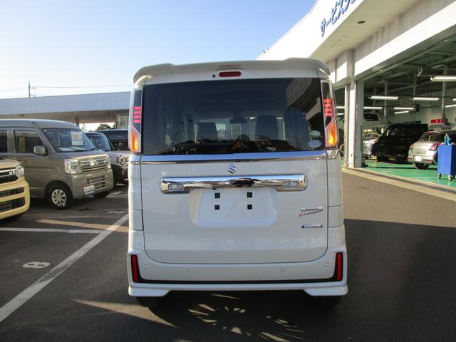 スペーシア カスタム HYBRID XS 全方位カメラナビ ETC 全方位カメラPKG 8インチメモリーナビ ETC 両側電動スライドドア 前後ブレーキサポート リアパーキングソナー LEDランプ アルミ シートヒーター&リフター サンシェード サーキュレーター(18枚目)