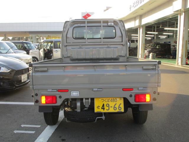 キャリイトラック KCエアコン・パワステ農繁 7型 4AT 4WD ラジオ 4AT パートタイム4WD 前後ブレーキサポート リアパーキングソナー オートライト オートハイビーム ラジオ キーレス LEDルームランプ&LED作業灯 アイドリングストップ 農家特化仕様(14枚目)
