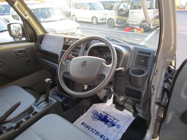 キャリイトラック KCエアコン・パワステ農繁 7型 4AT 4WD ラジオ 4AT パートタイム4WD 前後ブレーキサポート リアパーキングソナー オートライト オートハイビーム ラジオ キーレス LEDルームランプ&LED作業灯 アイドリングストップ 農家特化仕様(24枚目)