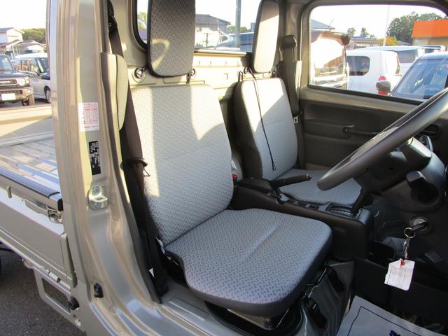 キャリイトラック KCエアコン・パワステ農繁 7型 4AT 4WD ラジオ 4AT パートタイム4WD 前後ブレーキサポート リアパーキングソナー オートライト オートハイビーム ラジオ キーレス LEDルームランプ&LED作業灯 アイドリングストップ 農家特化仕様(26枚目)