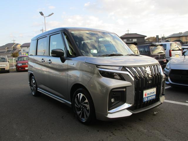 ソリオバンディット バンディット　ＨＹＢＲＩＤ　ＭＶ　３型　両側電動スライドドア　両側電動スライドドア　前後ブレーキサポート　前後パーキングソナー　電動パーキング＆オートホールド　アダプティブクルコン　ＬＥＤ　アルミ　シートヒーター＆リフター　シートバックテーブル　サーキュレーター（8枚目）