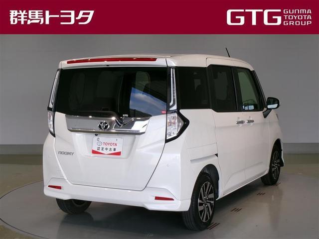 ルーミー カスタムＧ　トヨタ認定中古車　ワンセグ　メモリーナビ　ＤＶＤ再生　バックカメラ　衝突被害軽減システム　ＥＴＣ　両側電動スライド　ＬＥＤヘッドランプ　記録簿　アイドリングストップ（3枚目）