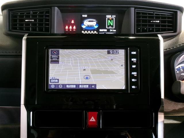 ルーミー カスタムG フルセグ メモリーナビ DVD再生 バックカメラ 衝突被害軽減システム ETC 両側電動スライド LEDヘッドランプ ワンオーナー 記録簿 アイドリングストップ(7枚目)