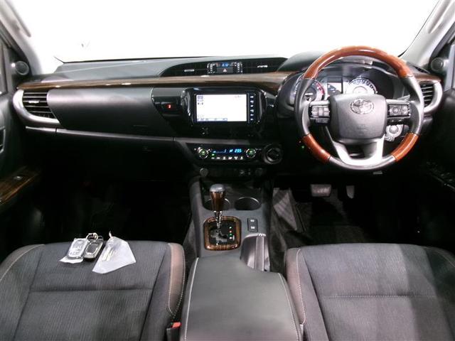 ハイラックス Z 4WD フルセグ メモリーナビ DVD再生 バックカメラ 衝突被害軽減システム ETC LEDヘッドランプ 記録簿 ディーゼル(4枚目)