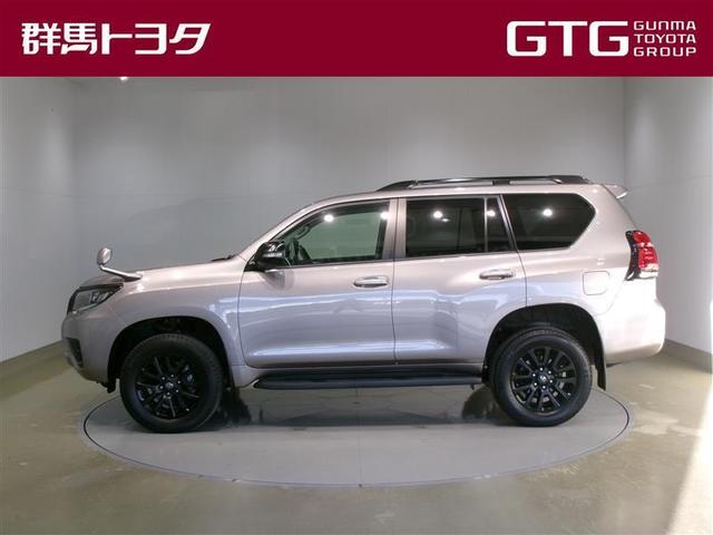 ランドクルーザープラド TX Lパッケージ マットブラックエディション 革シート サンルーフ 4WD フルセグ メモリーナビ DVD再生 バックカメラ 衝突被害軽減システム ETC LEDヘッドランプ ワンオーナー 記録簿(2枚目)