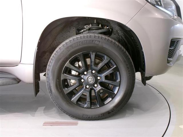 ランドクルーザープラド TX Lパッケージ マットブラックエディション 革シート サンルーフ 4WD フルセグ メモリーナビ DVD再生 バックカメラ 衝突被害軽減システム ETC LEDヘッドランプ ワンオーナー 記録簿(18枚目)