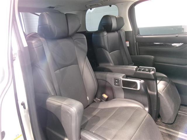 アルファードハイブリッド SR Cパッケージ サンルーフ 4WD フルセグ メモリーナビ DVD再生 後席モニター バックカメラ 衝突被害軽減システム ETC 両側電動スライド LEDヘッドランプ 乗車定員7人 3列シート ワンオーナー 記録簿(14枚目)