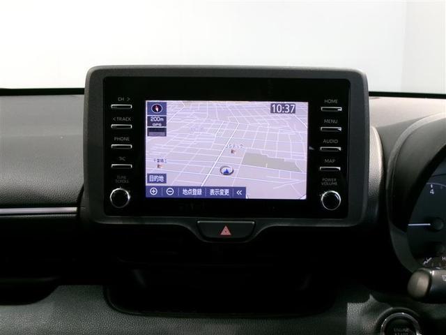 ヤリス Ｘ　４ＷＤ　メモリーナビ　ミュージックプレイヤー接続可　バックカメラ　衝突被害軽減システム　ＥＴＣ　記録簿（7枚目）