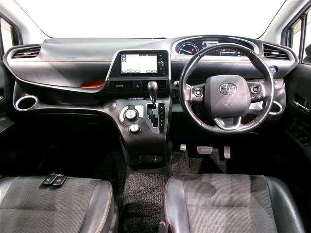 シエンタ ハイブリッドＧ　クエロ　フルセグ　メモリーナビ　ＤＶＤ再生　バックカメラ　衝突被害軽減システム　ＥＴＣ　両側電動スライド　ＬＥＤヘッドランプ　乗車定員７人　３列シート　ワンオーナー　記録簿（4枚目）