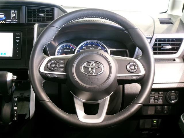 ルーミー カスタムG トヨタ認定中古車 フルセグ メモリーナビ DVD再生 バックカメラ 衝突被害軽減システム ETC 両側電動スライド LEDヘッドランプ 記録簿 アイドリングストップ(5枚目)