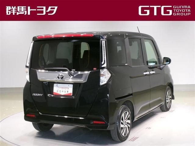 ルーミー カスタムG トヨタ認定中古車 フルセグ メモリーナビ DVD再生 ミュージックプレイヤー接続可 バックカメラ 衝突被害軽減システム ETC 両側電動スライド LEDヘッドランプ 記録簿 アイドリングストップ(3枚目)