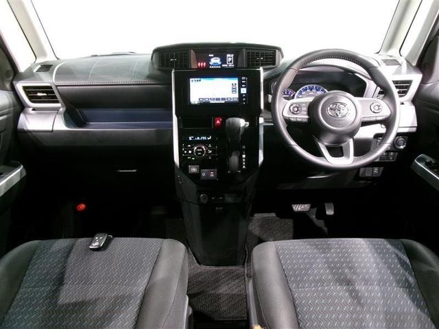 ルーミー カスタムG トヨタ認定中古車 フルセグ メモリーナビ DVD再生 ミュージックプレイヤー接続可 バックカメラ 衝突被害軽減システム ETC 両側電動スライド LEDヘッドランプ 記録簿 アイドリングストップ(4枚目)