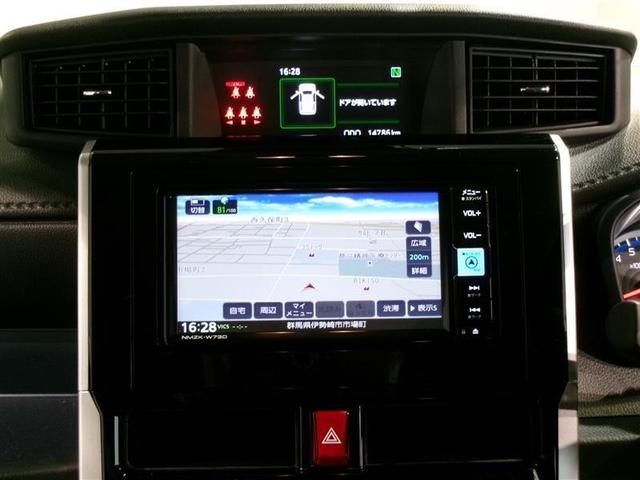 ルーミー カスタムG トヨタ認定中古車 フルセグ メモリーナビ DVD再生 ミュージックプレイヤー接続可 バックカメラ 衝突被害軽減システム ETC 両側電動スライド LEDヘッドランプ 記録簿 アイドリングストップ(7枚目)