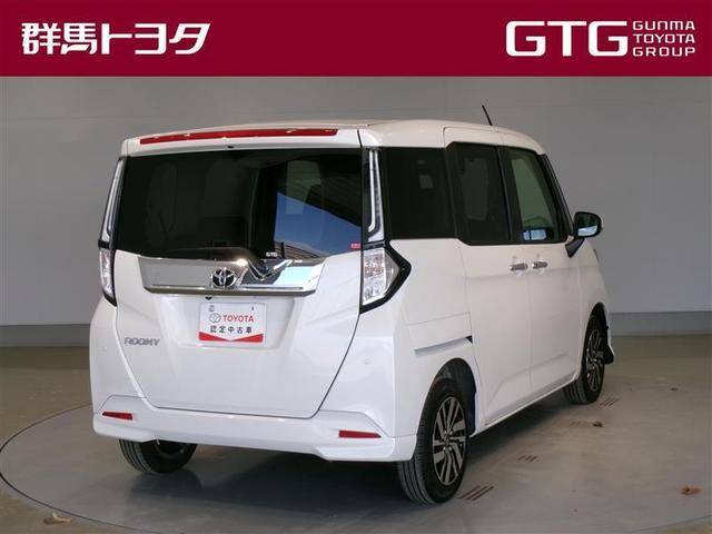 ルーミー カスタムG トヨタ認定中古車 フルセグ メモリーナビ DVD再生 バックカメラ 衝突被害軽減システム ETC 両側電動スライド LEDヘッドランプ 記録簿 アイドリングストップ(3枚目)