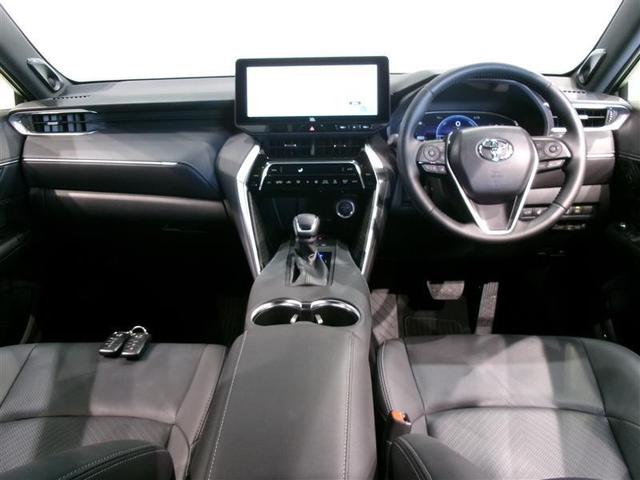 ハリアーハイブリッド Ｚ　レザーパッケージ　トヨタ認定中古車　革シート　４ＷＤ　フルセグ　メモリーナビ　ミュージックプレイヤー接続可　バックカメラ　衝突被害軽減システム　ＥＴＣ　ドラレコ　ＬＥＤヘッドランプ　ワンオーナー　記録簿（4枚目）