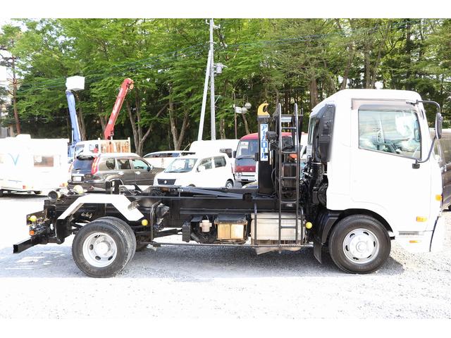 新明和アームロール CCA44-30 ツインホイスト リモコン 積載3650kg 車両総重量 7990kg シート置き ラジオ ETC 左電各ミラー EHS DPF アドブルー(6枚目)