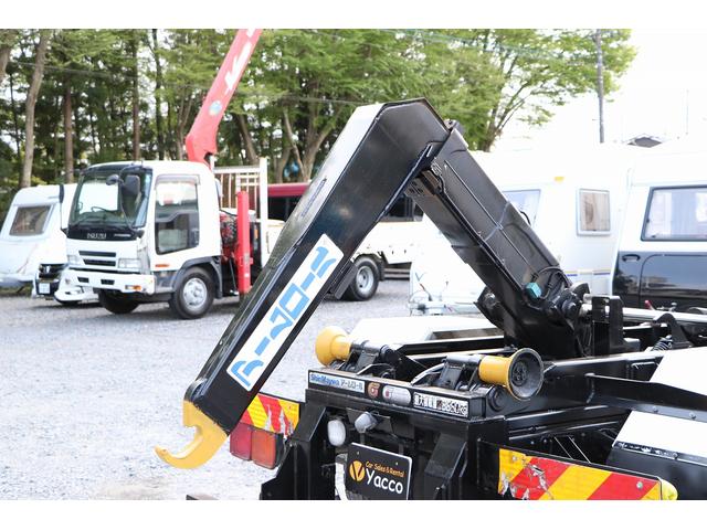 新明和アームロール CCA44-30 ツインホイスト リモコン 積載3650kg 車両総重量 7990kg シート置き ラジオ ETC 左電各ミラー EHS DPF アドブルー(48枚目)