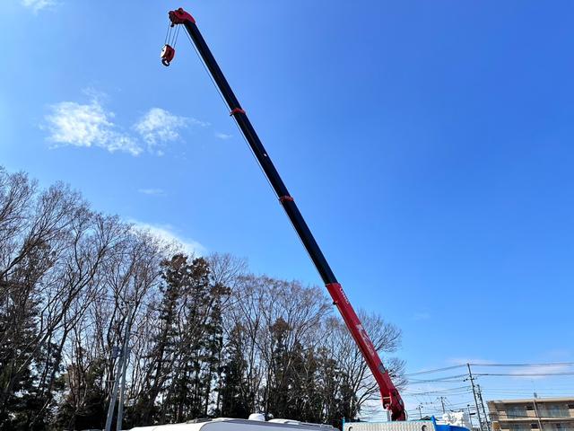 　古河ユニック４段セルフクレーン　ハイジャッキ　フックイン　積載３５００ｋｇ　車両総重量７９９０ｋｇ　ラジオ　Ｂカメラ　ドライブレコーダー　ＥＴＣ　左電格ミラー　ＤＰＦ(44枚目)