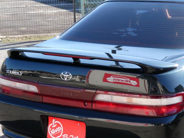 チェイサー ツアラーＶ　前期１ＪＺツインターボＥＧ　ＭＴ載替公認済　同色全塗装済み　新品１８インチＡＷ　新品タイヤ　全長式車高調　ＲＥＣＡＲＯフルバケ　前置きインタークーラー　社外砲弾マフラー　Ｄ１ｓｐｅｃステアリング（35枚目）