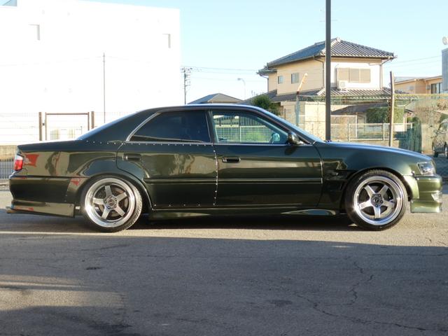 チェイサー ツアラーＶ　純正５速　新品クスコＬＳＤ　ワイドボディキット　３２６車高調　イケヤフロントアーム　ＶＩＰＥＲキーレス　デフィメーター　たにぐちデュアルマフラー　切れ角ＵＰ　グレッディブーコン　ＫＯＹＯラジエター（46枚目）