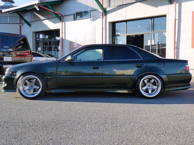 チェイサー ツアラーＶ　純正５速　新品クスコＬＳＤ　ワイドボディキット　３２６車高調　イケヤフロントアーム　ＶＩＰＥＲキーレス　デフィメーター　たにぐちデュアルマフラー　切れ角ＵＰ　グレッディブーコン　ＫＯＹＯラジエター（47枚目）