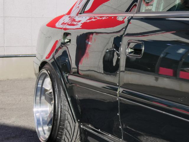 チェイサー ツアラーＶ　純正５速　新品クスコＬＳＤ　ワイドボディキット　３２６車高調　イケヤフロントアーム　ＶＩＰＥＲキーレス　デフィメーター　たにぐちデュアルマフラー　切れ角ＵＰ　グレッディブーコン　ＫＯＹＯラジエター（48枚目）