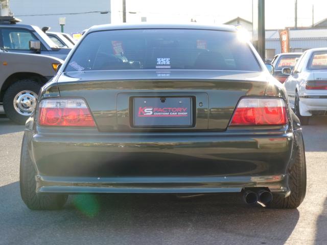 チェイサー ツアラーＶ　純正５速　新品クスコＬＳＤ　ワイドボディキット　３２６車高調　イケヤフロントアーム　ＶＩＰＥＲキーレス　デフィメーター　たにぐちデュアルマフラー　切れ角ＵＰ　グレッディブーコン　ＫＯＹＯラジエター（52枚目）