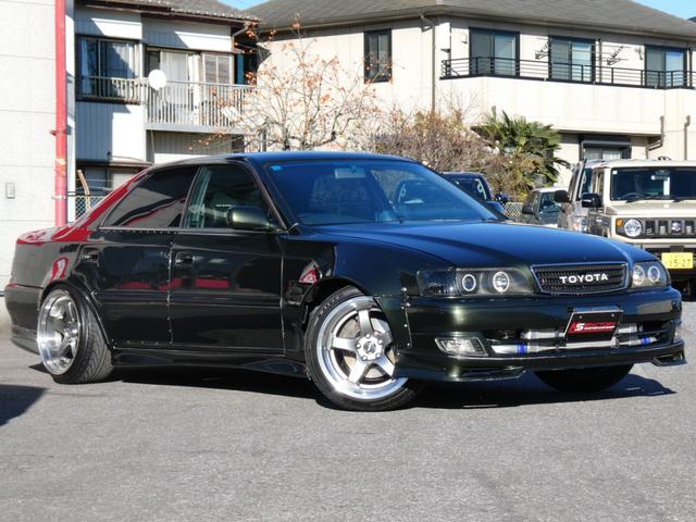 チェイサー ツアラーＶ　純正５速　新品クスコＬＳＤ　ワイドボディキット　３２６車高調　イケヤフロントアーム　ＶＩＰＥＲキーレス　デフィメーター　たにぐちデュアルマフラー　切れ角ＵＰ　グレッディブーコン　ＫＯＹＯラジエター（53枚目）