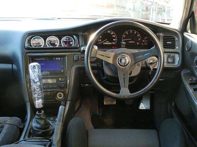 チェイサー ツアラーＶ　純正５速　新品クスコＬＳＤ　ワイドボディキット　３２６車高調　イケヤフロントアーム　ＶＩＰＥＲキーレス　デフィメーター　たにぐちデュアルマフラー　切れ角ＵＰ　グレッディブーコン　ＫＯＹＯラジエター（55枚目）