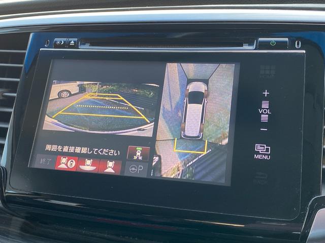 オデッセイ アブソルート・ＥＸ　衝突軽減ブレーキ／純正インターナビ／フルセグＴＶ／マルチビューカメラ／純正後席モニター／ＬＥＤヘッドライト／両側電動スライドドア／運転席パワーシート／純正アルミ／ＥＴＣ／ハーフレザーシート／７人乗り／（8枚目）