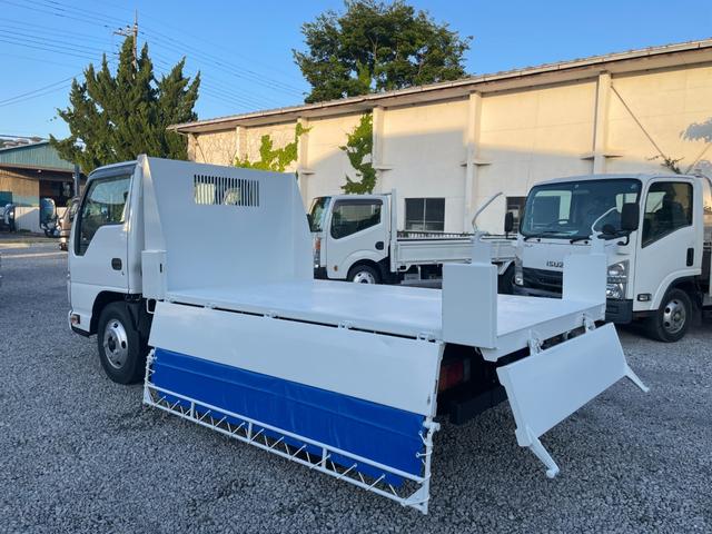 エルフトラック 　２ｔ　ＡＴ　　　強化ダンプ　　高床　　全塗装済みダンプ　　　　手動式バタンコ施工　　　　４ナンバー　　ディーゼルターボ（37枚目）