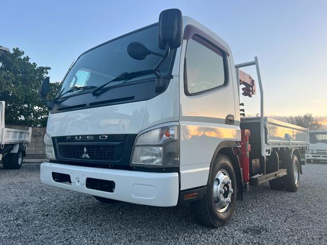 キャンター  3段 クレーン付き 5速マニュアル ラジコン付き 平ボディ 3段クレーン・フックイン2.63t吊り クレーン型式URU263N  全塗装済み 積載2000kg 荷台寸法長さ 369cm 幅 199cm(79枚目)