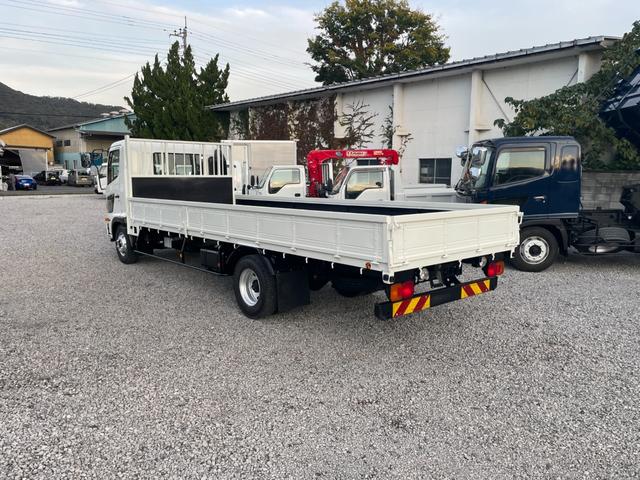 ヒノレンジャー 4t 平ボディロング AT 左電動格ミラー 荷台寸法 長さ618cm 幅212cm 荷台縞板貼付(43枚目)